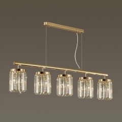 Подвесная люстра хрустальная Vassa 4987/5