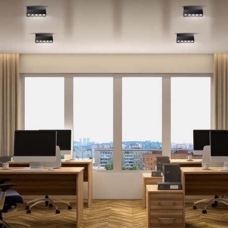 Накладной потолочный светильник Novotech 358322 EOS IP33 светодиодный LED 25W