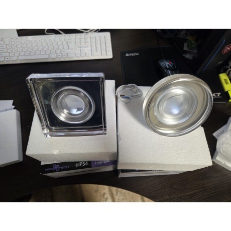 Встраиваемый светильник Novotech 369883 AQUA IP54 под лампу 1xGU5.3 50W