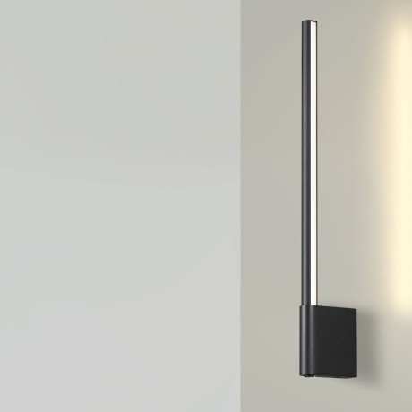 359311 OVER NT24 000 черный Светильник настенный диммируемый со сменой цв.температуры (выключатель) IP20 LED 7W 2700/4000K/6000K 220-240V FERMO