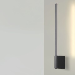 359311 OVER NT24 000 черный Светильник настенный диммируемый со сменой цв.температуры (выключатель) IP20 LED 7W 2700/4000K/6000K 220-240V FERMO