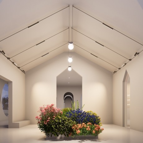 359462 Трековый ременный светодиодный SMART светильник c доп. механическим перекл. цветности Novotech EASY CRI90+ 3000-6000К 460Лм 110° 12W TUYA, Алиса, Wi-Fi