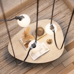 359478 Трековый ременный светодиодный SMART светильник c доп. механическим перекл. цветности Novotech EASY CRI90+ 3000-6000К 260Лм 220° 6W TUYA, Алиса, Wi-Fi