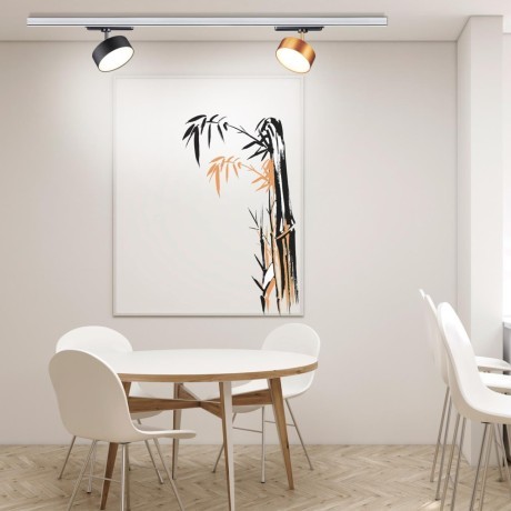 Трехжильный однофазный трековый светодиодный светильник Novotech PROMETA 358756 2100лм 24Вт