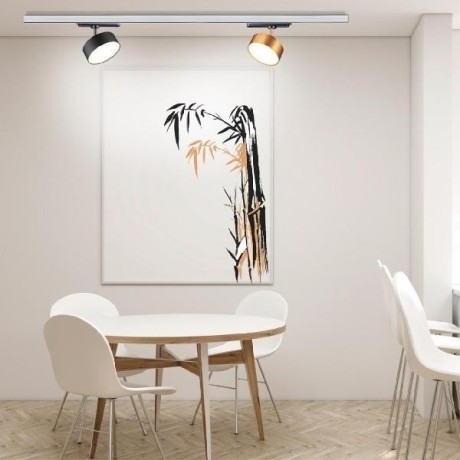 Трехжильный однофазный трековый светодиодный светильник Novotech PROMETA 358756 2100лм 24Вт