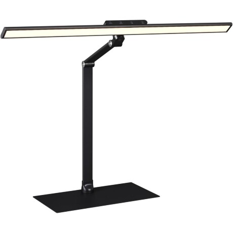Novotech STUDI 359967 Черная настольная лампа, с сенсорным диммером, повышенный индекс цветопередачи, датчик освещенности, LED 24Вт 4000K CRI98 1670Лм IP20 220V