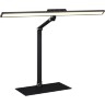 Novotech STUDI 359967 Черная настольная лампа, с сенсорным диммером, повышенный индекс цветопередачи, датчик освещенности, LED 24Вт 4000K CRI98 1670Лм IP20 220V