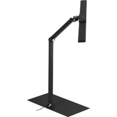 Novotech STUDI 359967 Черная настольная лампа, с сенсорным диммером, повышенный индекс цветопередачи, датчик освещенности, LED 24Вт 4000K CRI98 1670Лм IP20 220V