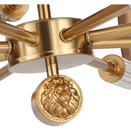 Люстра LED x 60W (5W*12) 3000K LION 5467/60L