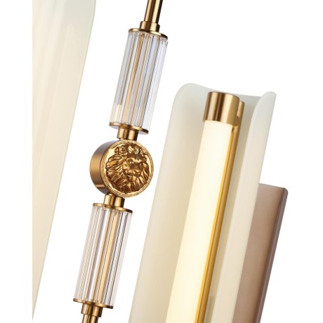 Люстра LED x 60W (5W*12) 3000K LION 5467/60L