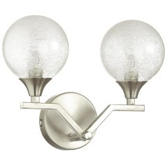 4567/2W УЦЕНКА VINTAGE LN22 0 никель Бра G9 2*40W 220V ALMA