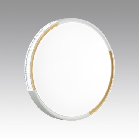 7612/ELN Круглый светильник диаметром 49см с переключением цвет. температуры на драйвере 76Вт 7105Лм 3000;4000;6000K CRI80 IP43 CCT SONEX VELIO