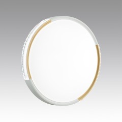 7612/ELN Круглый светильник диаметром 49см с переключением цвет. температуры на драйвере 76Вт 7105Лм 3000;4000;6000K CRI80 IP43 CCT SONEX VELIO