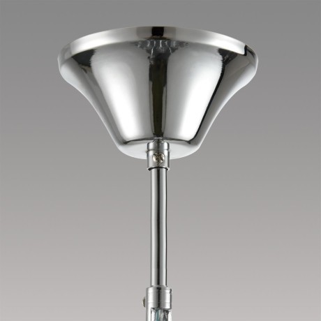 8032/8 CLASSI LN24 хром, металл/хрусталь Люстра подвесная Е14 8*40W 220V LAOKA