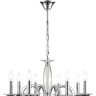 8032/8 CLASSI LN24 хром, металл/хрусталь Люстра подвесная Е14 8*40W 220V LAOKA