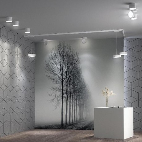 Трехжильный однофазный трековый светодиодный светильник Novotech PROMETA 358767 2600лм 30Вт