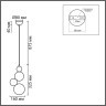 8008/1A Подвес Lumion MODERNI G9 5W 220V BALLONS