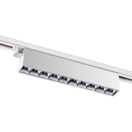 Трехжильный однофазный трековый светодиодный светильник Novotech ITER 358832 1360лм 16Вт