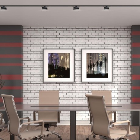 Трехжильный однофазный трековый светодиодный светильник Novotech EOS 358325 1560лм 13Вт