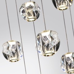 Люстра каскадная LED 120W 4000K 5500Лм Odeon Light JEMSTONE 5085/120L