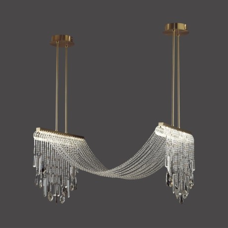 Люстра LED 48W 3000K 2239Лм Odeon Light AFINA 5420/48L