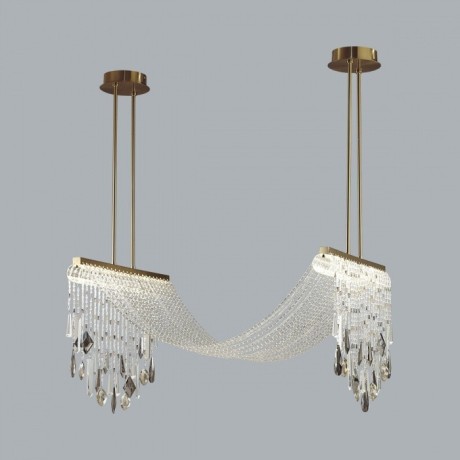 Люстра LED 48W 3000K 2239Лм Odeon Light AFINA 5420/48L