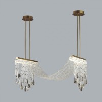 Люстра LED 48W 3000K 2239Лм Odeon Light AFINA 5420/48L