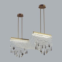 Люстра LED 48W 3000K 2239Лм Odeon Light AFINA 5420/48L