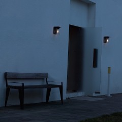 Уличный настенный светильник Novotech IP54 E27 18W FRAN 370945