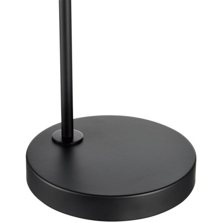 8037/1T MODERNI LN24 черный/серый/золотой, металл/текстиль Настольная лампа Е27 60W 220V ELSA