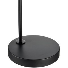 8037/1T MODERNI LN24 черный/серый/золотой, металл/текстиль Настольная лампа Е27 60W 220V ELSA