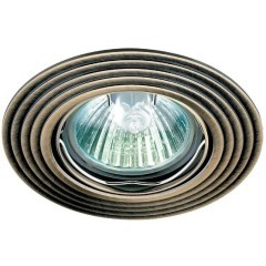 Встраиваемый светильник Novotech 369162 Antic под лампу 1xGU5.3 50W