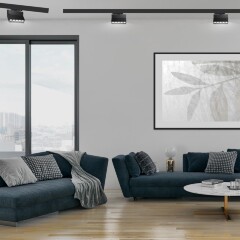 Трековый светодиодный трехфазный светильник Novotech Eos 358326 IP33