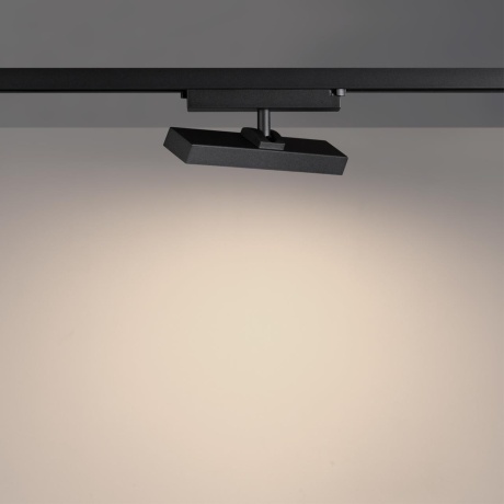 Novotech STRATUS 359771 Черный однофазный двужильный трековый светодиодный светильник, линейный 20см, поворотный, CCT перекл. цветовой температуры, LED 12Вт 797Лм 2700;3200;4000К CRI90 105° IP20 220В, коэф. пульсации < 1%