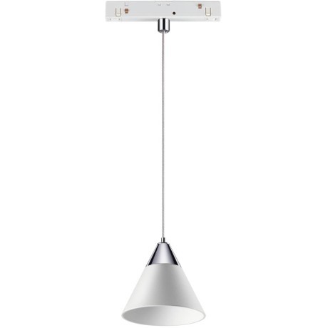 358406 Трековый светодиодный светильник Novotech Flum CRI90+ 4000К 800Лм 60° 10W