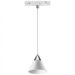 358406 Трековый светодиодный светильник Novotech Flum CRI90+ 4000К 800Лм 60° 10W