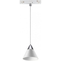 358406 Трековый светодиодный светильник Novotech Flum CRI90+ 4000К 800Лм 60° 10W