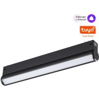 359953 Трековый светодиодный линейный SMART светильник 220В, 18Вт, 3000-6000К, 1080Лм, CRI90 пульт ДУ/Tuya Smart Life/Алиса Novotech VECTOR