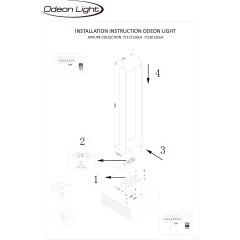 Ландшафтный светильник IP65 LED 12W 800Лм 3000K 220~240V 115° TWINSET 7118/12GLA