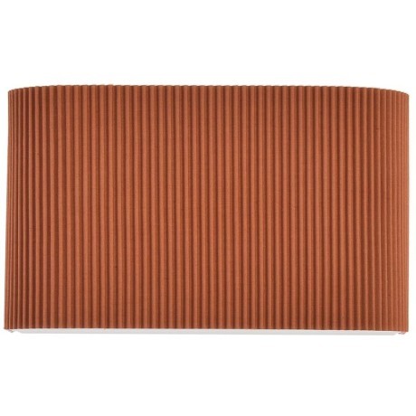 8329/2W Настенный светильник шириной 20см с текстильным плафоном кирпичного цвета под лампы E14 2*40W 220V Lumion GOFERA