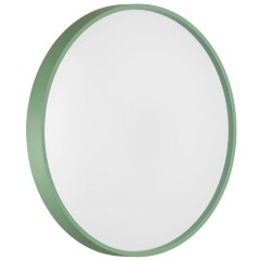 7743/DL COLOR SN Светильник светодиодный потолочный пластик/белый/зеленый LED 48Вт 3000-6000К D380 IP43 пульт ДУ MAVIC