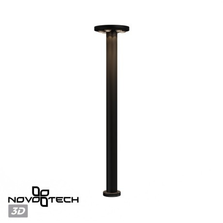 359283 STREET NT24 000 черный Светильник ландшафтный IP65 LED 4000K 12W 185-265V ECHO