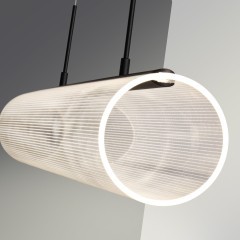 Светильник подвесной диммируемый, в комплекте пульт ДУ LED 36W 3000К-6000К 3500Лм Novotech TROMPA 359322