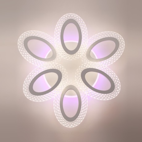 8018/60CL Потолочный светильник Lumion LEDIO c подсв. осн. LED Lm4700 Ra90 60W 220V 3000-6000K CLARE