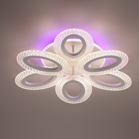 8018/60CL Потолочный светильник Lumion LEDIO c подсв. осн. LED Lm4700 Ra90 60W 220V 3000-6000K CLARE