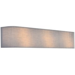 8328/6W Настенный светильник шириной 60см с серым текстильным плафоном под лампы E14 6*40W 220V Lumion GOFERA