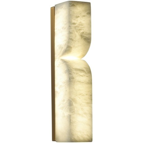 6685/10WL L-VISION ODL24 121 Настенный светильник латунь/металл/алебастр IP20 LED 10W 3000/4000 MARBELLA