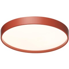 7744/DL COLOR SN Светильник светодиодный потолочный пластик/белый/красный LED 48Вт 3000-6000К D380 IP43 пульт ДУ MAVIC