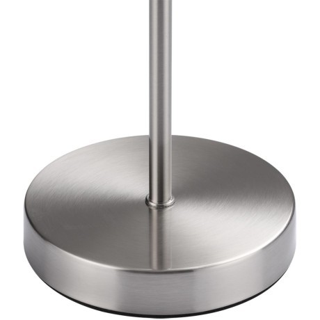 8251/1T MODERNI LN25 000 никель/серый, металл/текстиль Настольная лампа Е27 60W 220V NIKKI