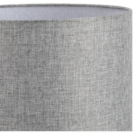 8251/1T MODERNI LN25 000 никель/серый, металл/текстиль Настольная лампа Е27 60W 220V NIKKI